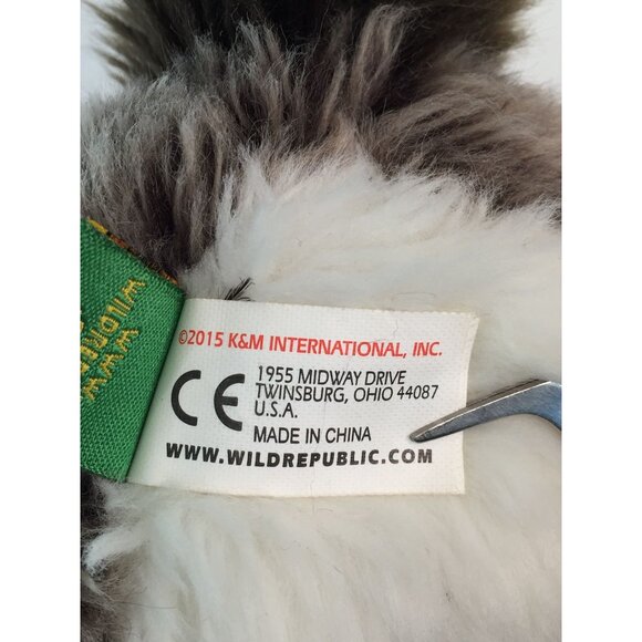 Wild Republic Raccoon Plush 7" Brown Stuffed Animal Toy - Picture 7 of 8